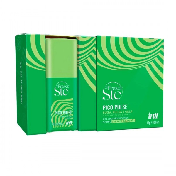 EXCITANTE UNISSEX PICO PULSE CHICLETE DE MENTA 16G INTT