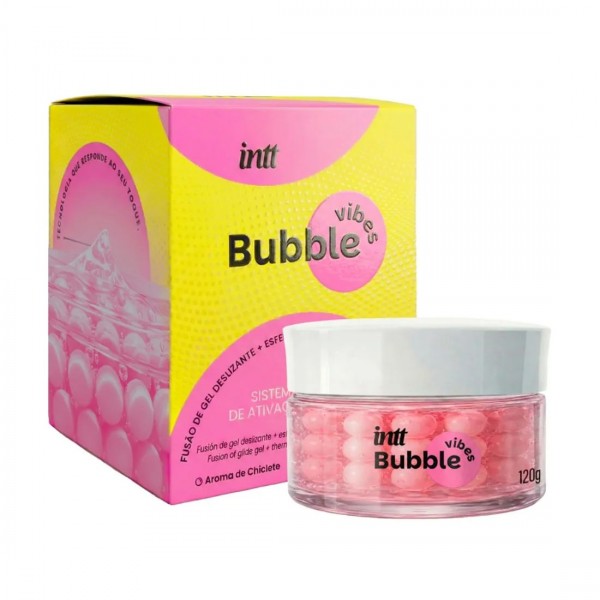 BUBBLE VIBES 3 EM 1 LUBRIFICANTE E EXCITANTE COM E...