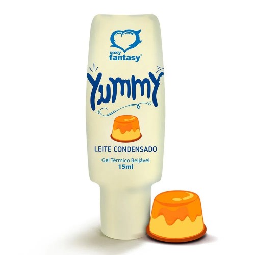 YUMMY GEL TÉRMICO COMESTÍVEL SABOR LEITE CO...