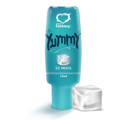 YUMMY GEL TÉRMICO COMESTÍVEL SABOR ICE MENT...