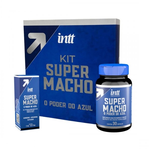 KIT SUPER MACHO COM 1 SUPER MACHO COM 30 CÁP...