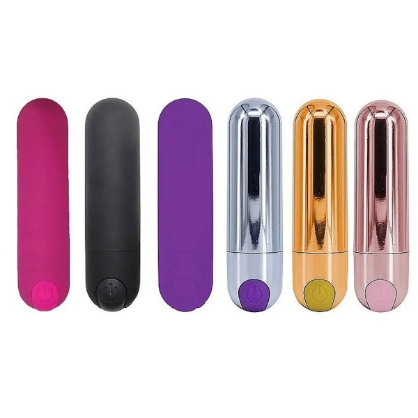 POWER BULLET COM 10 VIBRAÇÕES GREEN BABY SEXY IMPORT