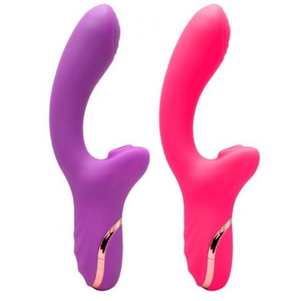 VIBRADOR E SUGADOR PURPLE STICK SEXY IMPORT