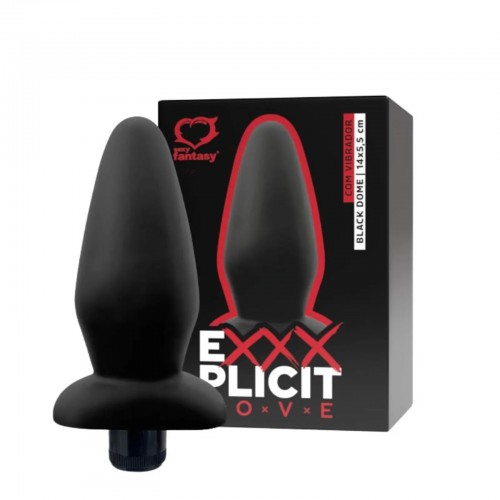 PLUG ESTIMULADOR ANAL COM VIBRADOR 14x5,5 CM ...