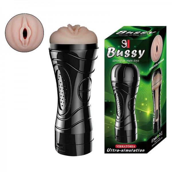 MASTURBADOR LANTERNA EM FORMA DE VAGINA BUSSY SEXY IMPORT