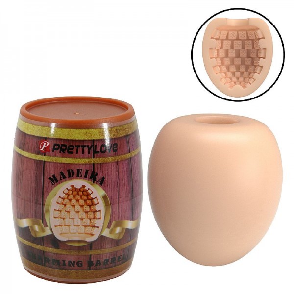 MASTURBADOR EGG LATA FORMATO DE BARRIL PRETTY...