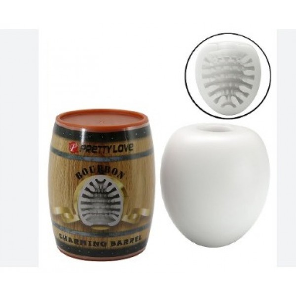MASTURBADOR EGG LATA FORMATO DE BARRIL PRETTY LOVE