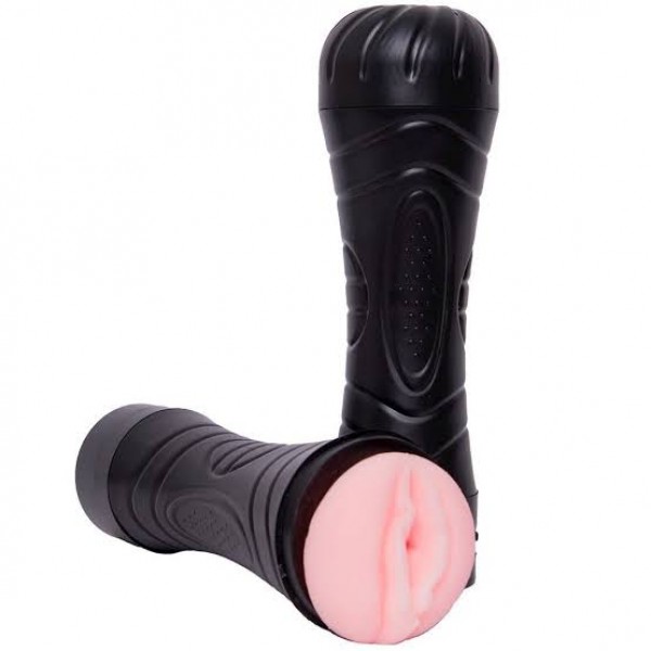 MASTURBADOR LANTERNA EM FORMA DE VAGINA BUSSY VIBRATION