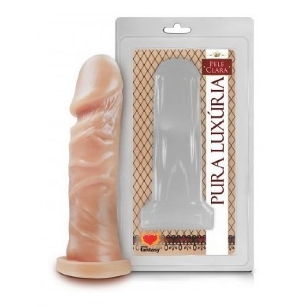 PÊNIS REALÌSTICO MACIÇO 15,3x 4CM SEXY FAN...