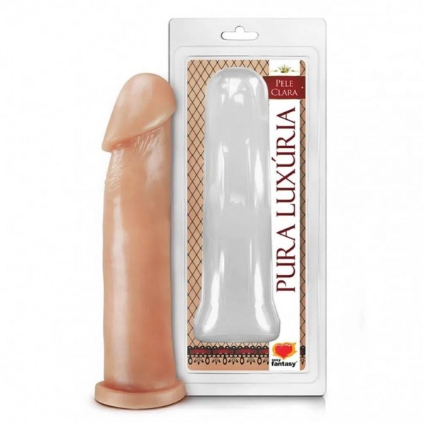 PÊNIS REALÌSTICO MACIÇO 21X 5,8CM SEXY FAN...