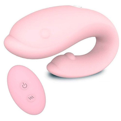 VIBRADOR CASAL WINTER GOLFINHO-RCT COM CONTRO...
