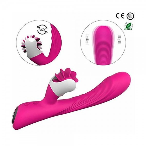 VIBRADOR PONTO G RECARREGÁVEL NYMPH S-HANDE