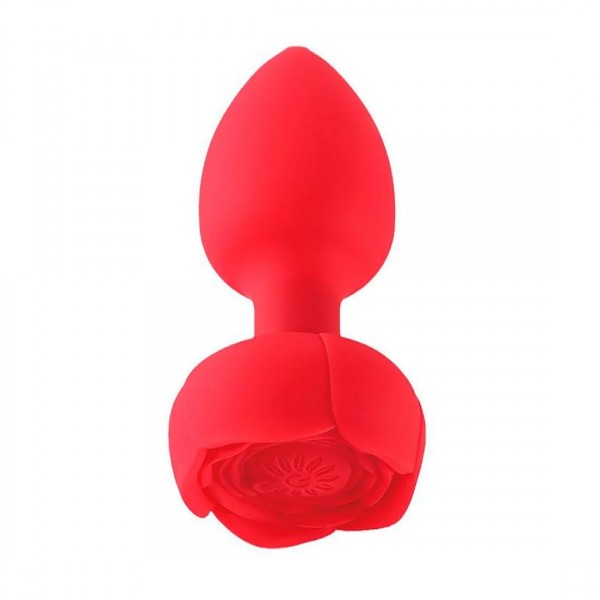 PLUG ANAL BODY MASSAGER EM FORMATO DE ROSA CO...