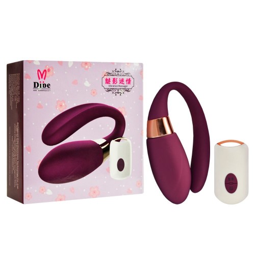 VIBRADOR CASAL WIRELESS 7 VIBRAÇÕES RECARRE...