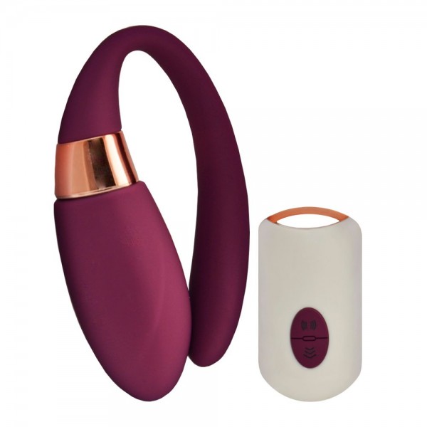 VIBRADOR CASAL WIRELESS 7 VIBRAÇÕES RECARREGÁVEL DIBE