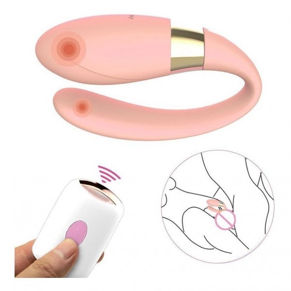 VIBRADOR CASAL WIRELESS 7 VIBRAÇÕES RECARREGÁVEL DIBE