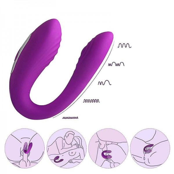 VIBRADOR DE CASAL ELETRIC SUCKING MASSAGER  SEXY IMPORT