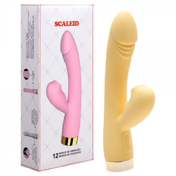 VIBRADOR E SUGADOR SCALEID SEXY IMPORT