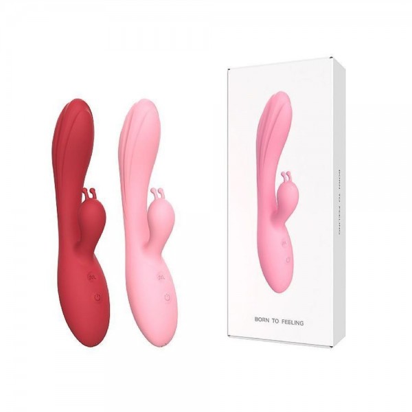 VIBRADOR BORN TO FEELING PONTO G E CLITÓRIS SEXY IMPORT