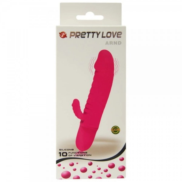 VIBRADOR ARND 10 VIBRAÇÕES PRETTY LOVE