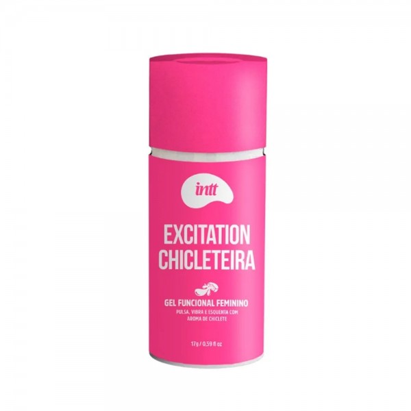 EXCITANTE FEMININO EXCITATION CHICLETEIRA 17ML LINHA COLLORS INTT