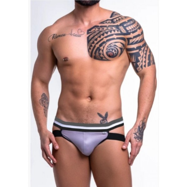 JOCK CIRRE CINZA ELÁSTICO TRICOLOR 2 SD CLOTHING ...