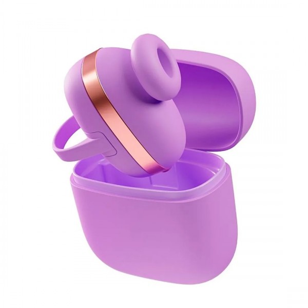 VIBRADOR E SUGADOR DEDEIRA MAGIC BOX COM CASE SEXY IMPORT