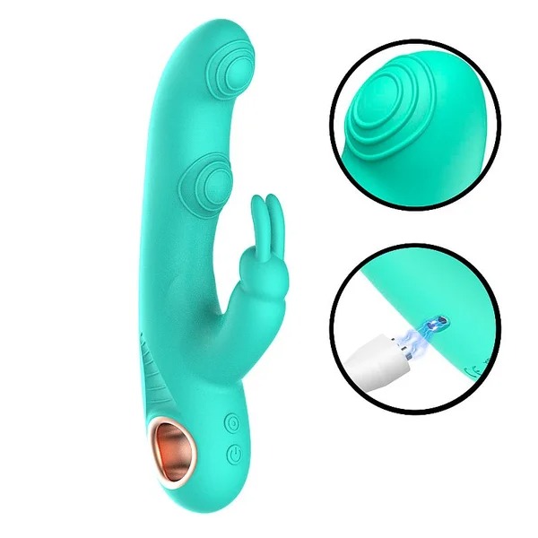 VIBRADOR PONTO G E CLITÓRIS TAPPING XIRA SEXY IMPORT
