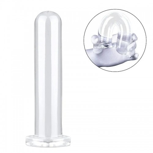 PLUG ANAL LISO EM SILICONE 25X 5CM SEXY IMPOR...