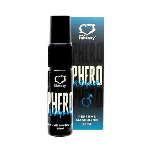 PERFUME PHERO AROMA MASCULINO 15ML SEXY FANTA...