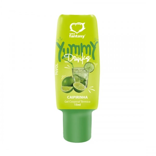 YUMMY DRINKS GEL TÉRMICO COMESTÍVEL SABOR CAIPIR...