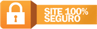 Selo de site seguro com criptografia